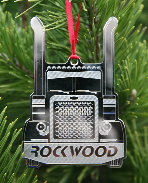 store semi truck christmas ornaments